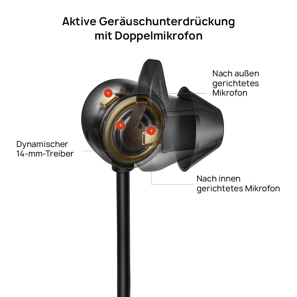 HUAWEI FreeLace Pro, Wireless Bluetooth In-Ear Headphones with